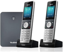 Load image into Gallery viewer, Yealink DECT Cordless IP Phone Bundled of W70B Base with 2 Units of W56H Cordless Handsets