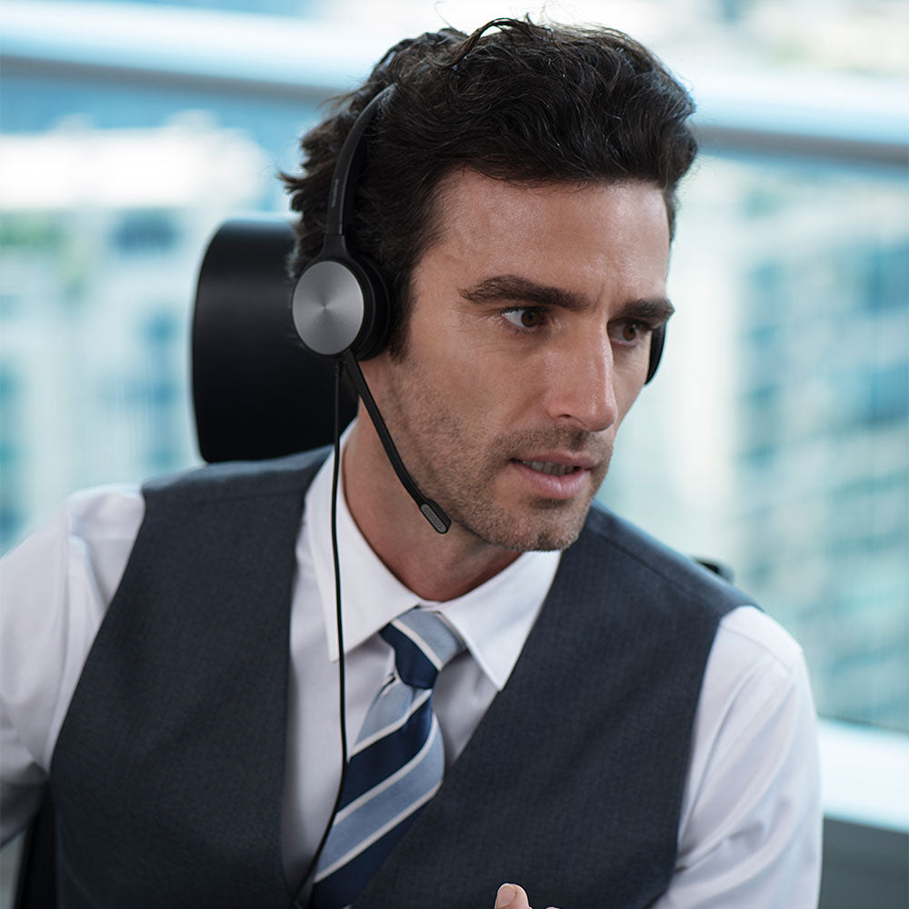 Yealink UH36 UC Mono - Headset bedraad - UH36MONOUC Yealink UH36 UC Mono - Headset bedraad - UH36MONOUC