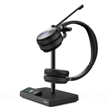 Load image into Gallery viewer, Yealink WH62 Wireless Headset with Microphone Teams Certified for PC Computer Laptop Mac(WH62-DUAL,for Microsoft Optimized)
