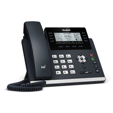 Load image into Gallery viewer, Yealink T43U IP Phone, 12 VoIP Accounts. 3.7-Inch Graphical Display. Dual USB 2.0, 802.3af PoE, Power Adapter Not Included (SIP-T43U)

