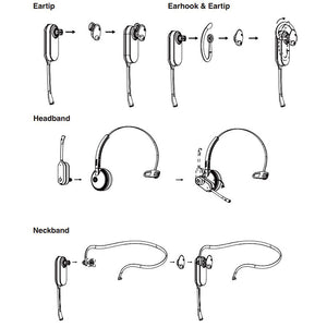 Yealink WH63 Wireless Headset with Microphone for Computer PC Laptop Teams Certified Headset Office IP VoIP Phones Noise Canceling Mic Single Ear Headset with Charge Stand