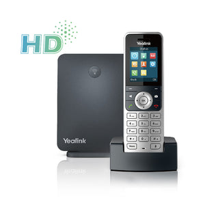 Yealink W53P Cordless DECT IP Phone and Base Station,Power Adapter Included