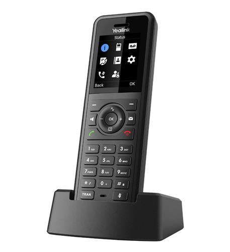 Yealink W57R Cordless Ruggedized DECT IP Phone, Base Station Not Included, Power Adapter Included