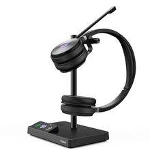 Load image into Gallery viewer, Yealink WH62 Wireless Headset with Microphone Teams Certified for PC Computer Laptop Mac(WH62-DUAL,for Microsoft Optimized)
