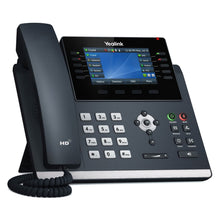 Load image into Gallery viewer, Yealink T46U IP Phone, 16 VoIP Accounts. 4.3-Inch Color Display. Dual USB 2.0, 802.3af PoE, Power Adapter Not Included (SIP-T46U)
