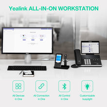 Load image into Gallery viewer, Yealink WH67 Wireless-Headset Bluetooth Headset with Microphone DECT Headset for Computer Laptop PC Office VoIP Phone Teams Certified(for Microsoft Optimized)
